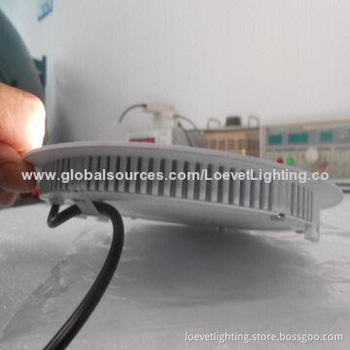 LED Downlight, 80lm/W High-luminous Efficiency with White Frame